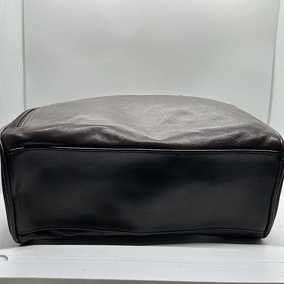 Vittoria Buttery Soft Dark Brown Leather Shoulder Bag Handbag Purse 🌺🌺 - Picture 4 of 6